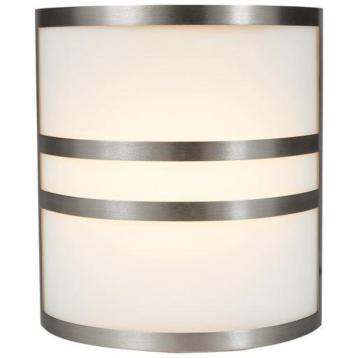 Artemis Centro 2-Light Wall Sconce in Brushed Steel