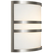 Artemis Centro 2-Light Wall Sconce in Brushed Steel