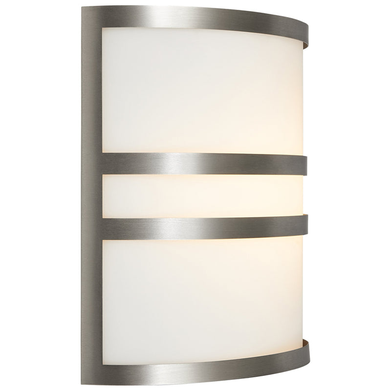 Artemis Centro 2-Light Wall Sconce in Brushed Steel