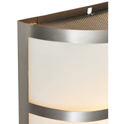 Artemis Centro 2-Light Wall Sconce in Brushed Steel