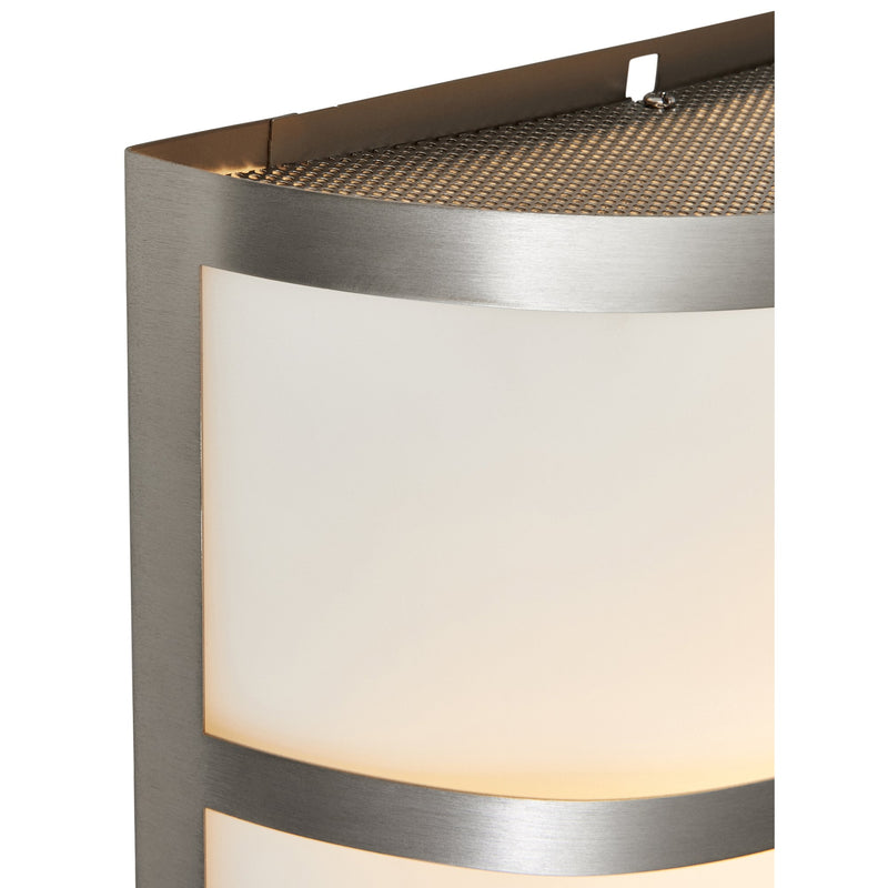 Artemis Centro 2-Light Wall Sconce in Brushed Steel