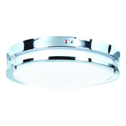 Solero 14" LED Flush Mount in Chrome