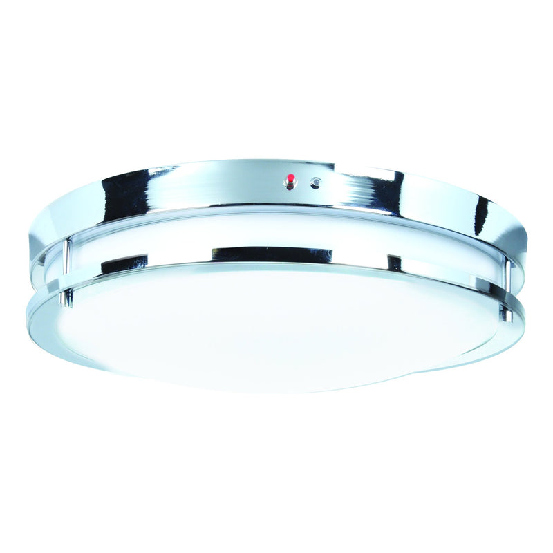 Solero 14" LED Flush Mount in Chrome