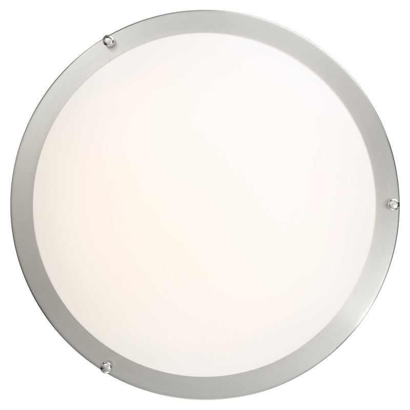 Solero LED Pendant in Brushed Steel