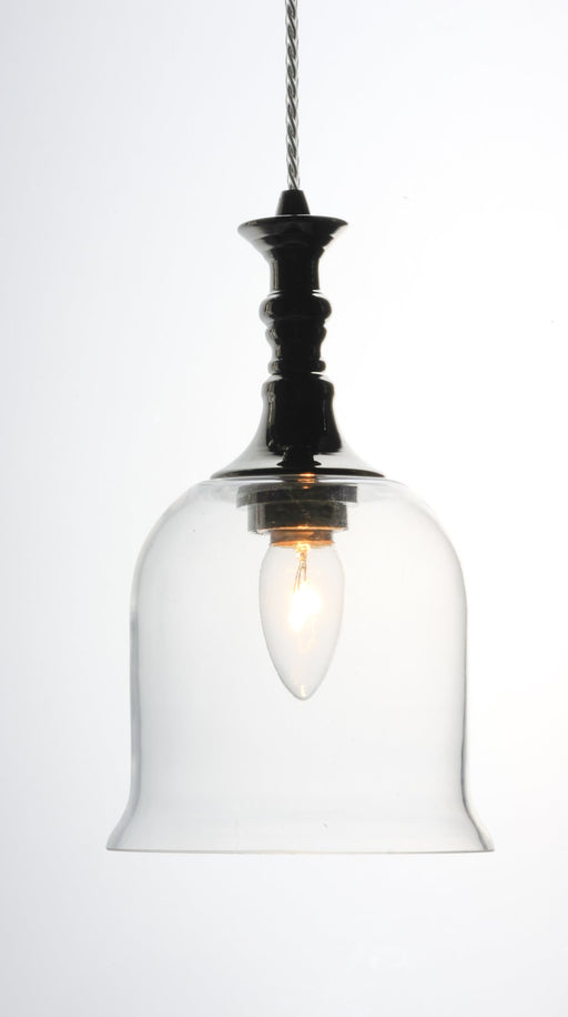 Centennial 1 Light Pendant in Polished Nickel