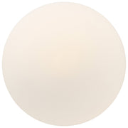 Michelle LED Semi-Flush Mount in Matte Black