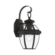 Monterey Mini Outdoor Wall Lantern in Black