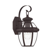 Monterey Mini Outdoor Wall Lantern in Bronze
