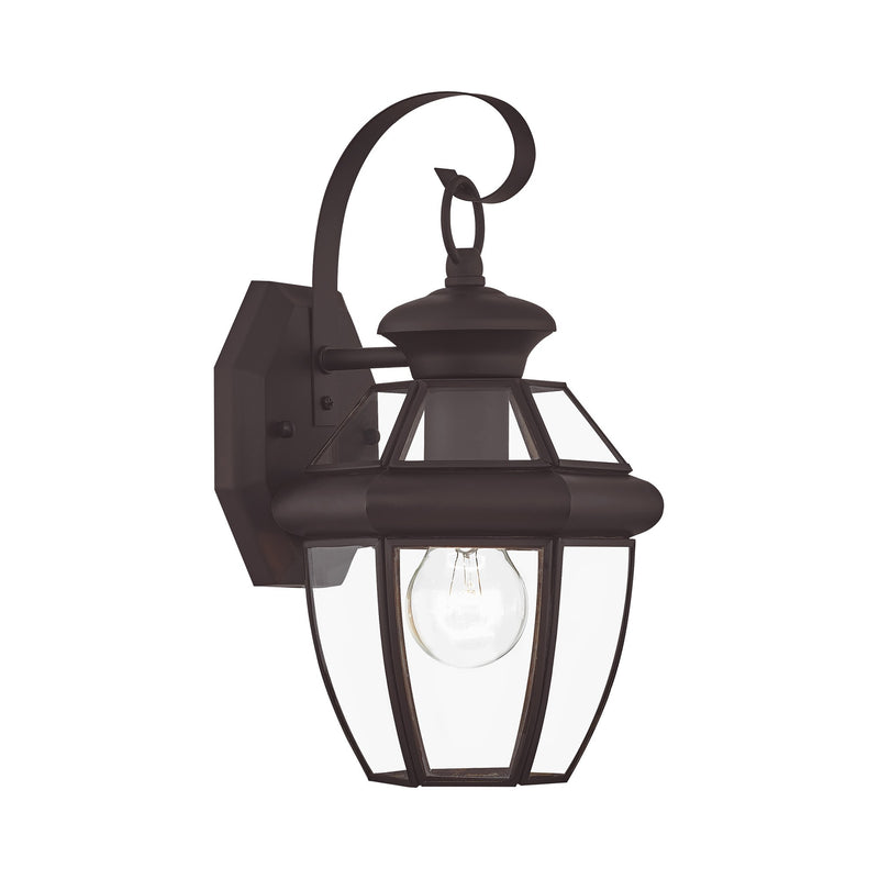 Monterey Mini Outdoor Wall Lantern in Bronze