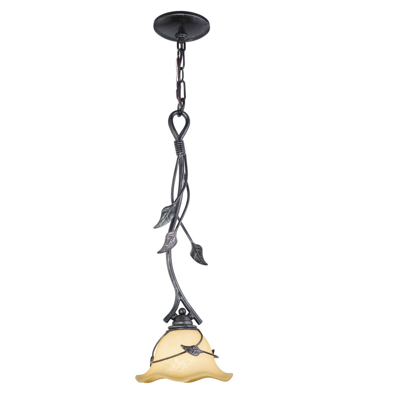 Vine 7-1/2" Mini Pendant in Oil Shale