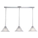 Da Vinci 3-Light Mini Pendant in Brushed Nickel