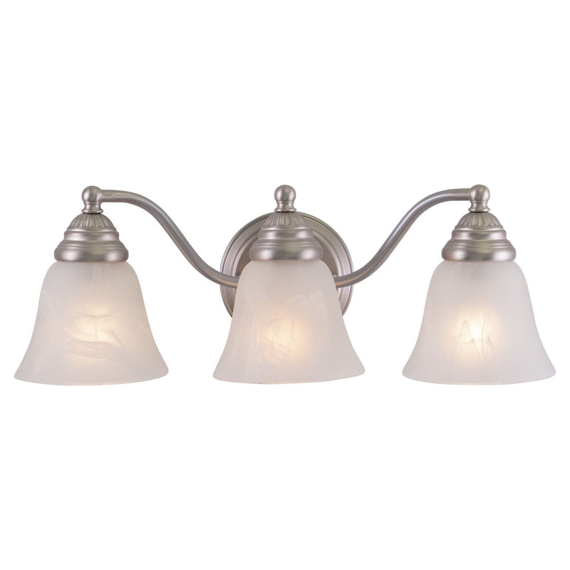 Standford 3-Light Vanity in Brushed Nickel