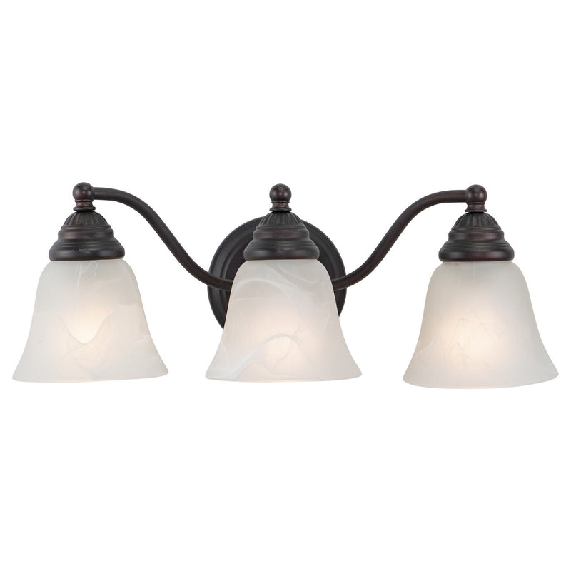 Standford 3-Light Vanity in Oil Burnished Bronze