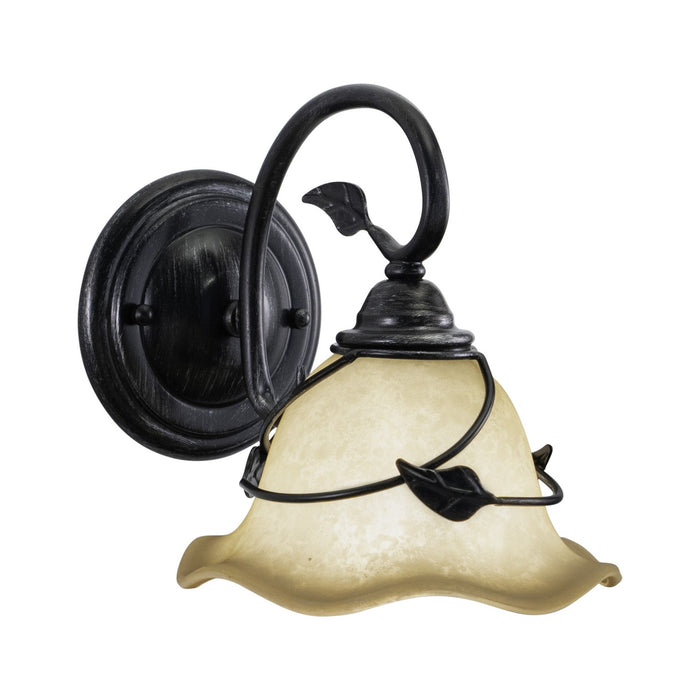 Vine 1-Light Vanity in Oil Shale