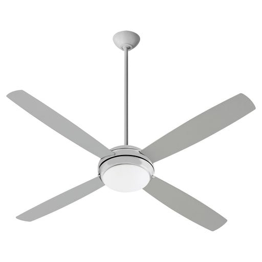 Expo 60" 4-Blade Ceiling Fan with Light Kit in Satin Nickel
