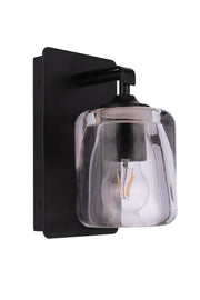 Andie 1 Light 5" Wall Sconce in Flat Black