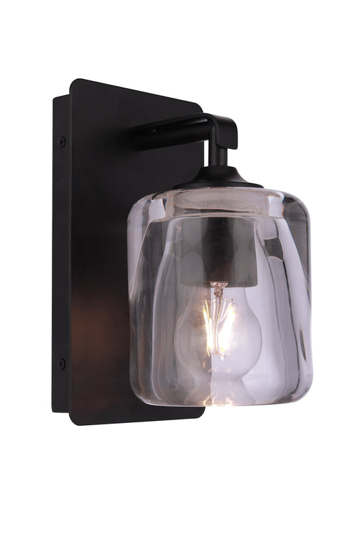 Andie 1 Light 5" Wall Sconce in Flat Black