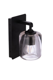 Andie 1 Light 5" Wall Sconce in Flat Black