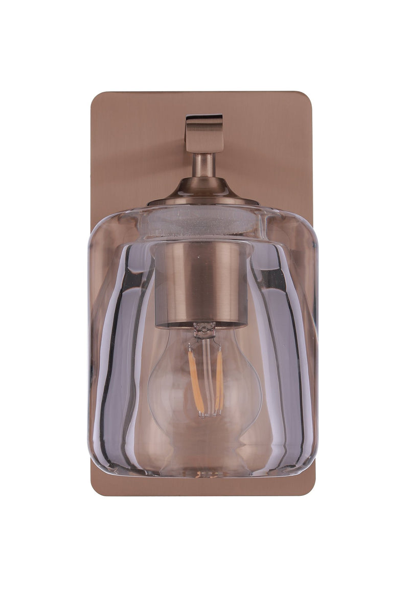 Andie 1 Light 5" Wall Sconce in Satin Brass