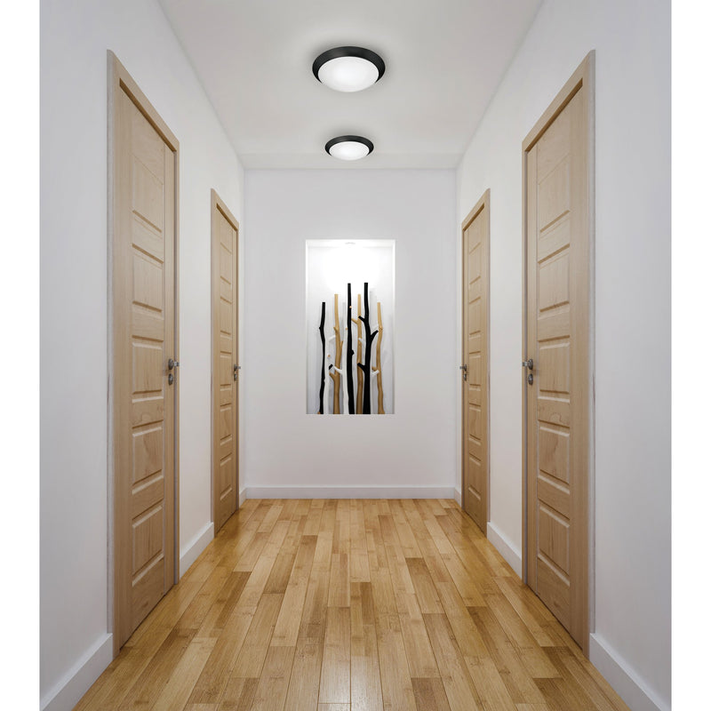 Cobalt Flush Mount in Matte Black