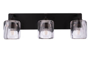 Andie 3 Light 24" Vanity in Flat Black