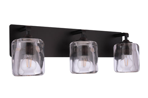 Andie 3 Light 24" Vanity in Flat Black