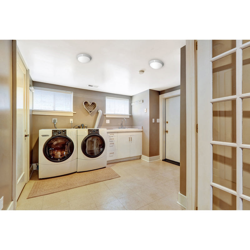 Cobalt 2-Light Flush Mount in White