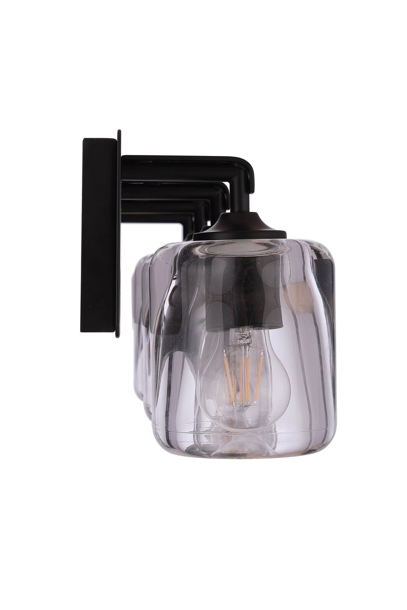 Andie 4 Light 28" Vanity in Flat Black