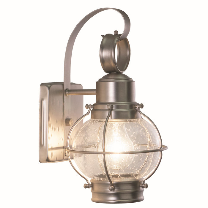 Chatham 7" Outdoor Wall Light in Brushed Nickel