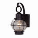 Chatham 7" Outdoor Wall Light in Textured Black