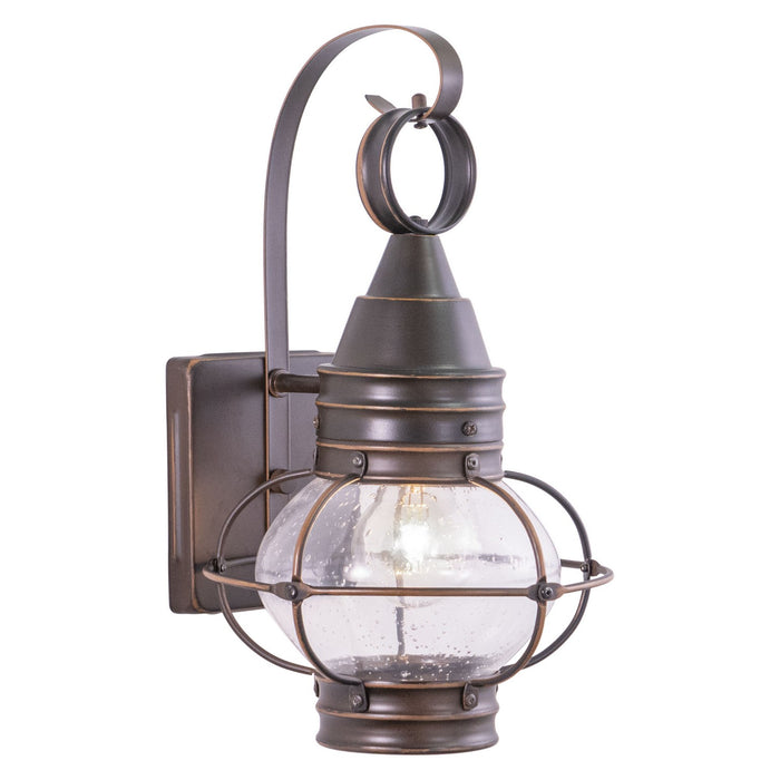 Chatham 8" Outdoor Wall Light in Burnished Bronze