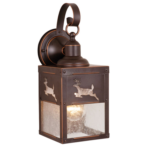 Bryce 5" Outdoor Wall Light in Burnished Bronze