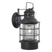 Hyannis 8" Outdoor Wall Light in Textured Black