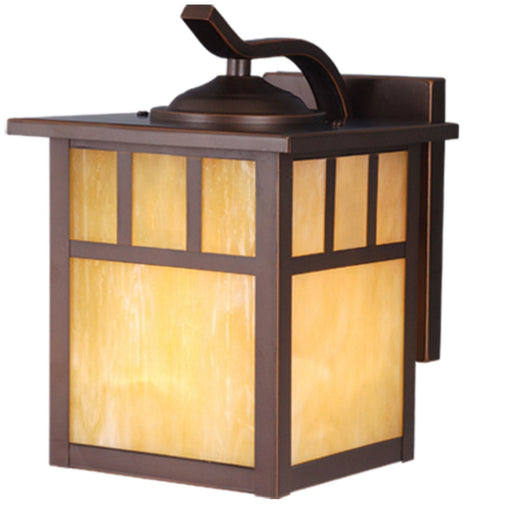 Mission 7" Outdoor Wall Light in Burnished Bronze