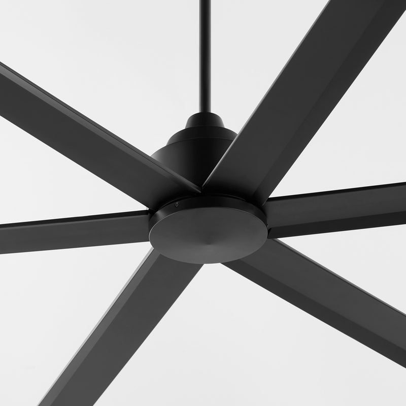 Titus 65" 6-Blade Ceiling Fan in Matte Black
