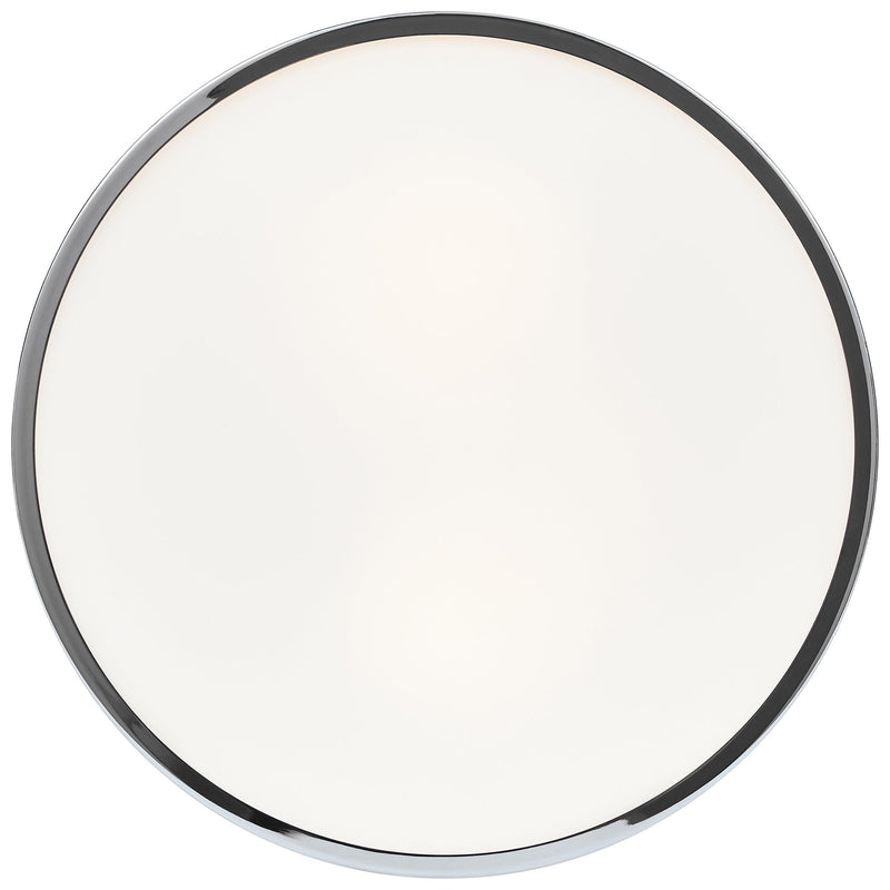 Aero 2-Light Flush Mount in Chrome