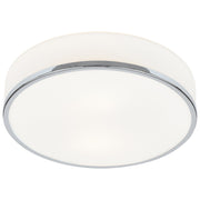 Aero 2-Light Flush Mount in Chrome