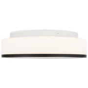 Aero 2-Light Flush Mount in Chrome