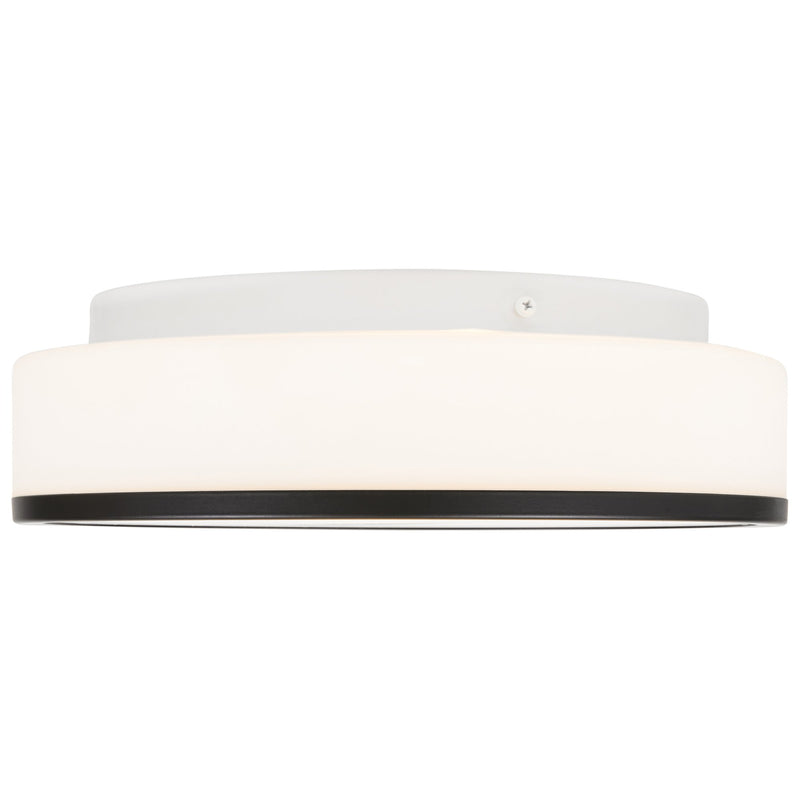 Aero 2-Light Flush Mount in Chrome