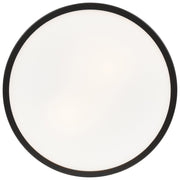 Aero 2-Light Flush Mount in Chrome