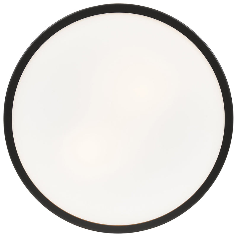 Aero 2-Light Flush Mount in Chrome