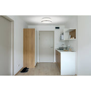 Aero 2-Light Flush Mount in Chrome