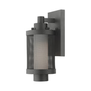 Nottingham Small Outdoor Wall Lantern in Textured Black
