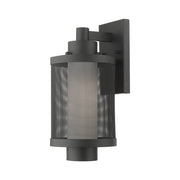 Nottingham Medium Outdoor Wall Lantern in Textured Black