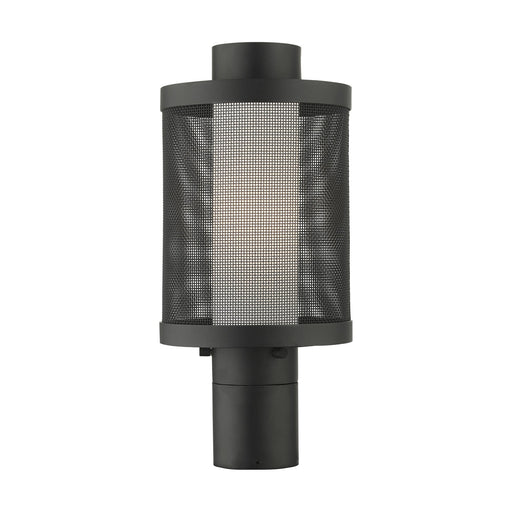Nottingham Medium Outdoor Post Light in Textured Black