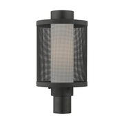 Nottingham Large Outdoor Post Light in Textured Black