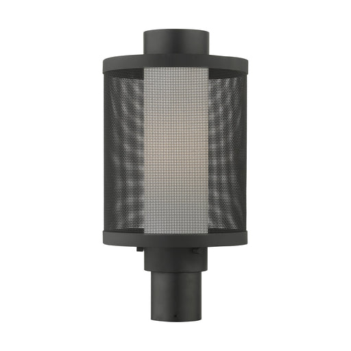 Nottingham Large Outdoor Post Light in Textured Black