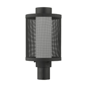Nottingham Large Outdoor Post Light in Textured Black