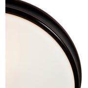 Atom 2-Light Flush Mount in Oil Rubbed Bronze