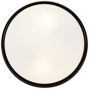 Atom 2-Light Flush Mount in Oil Rubbed Bronze